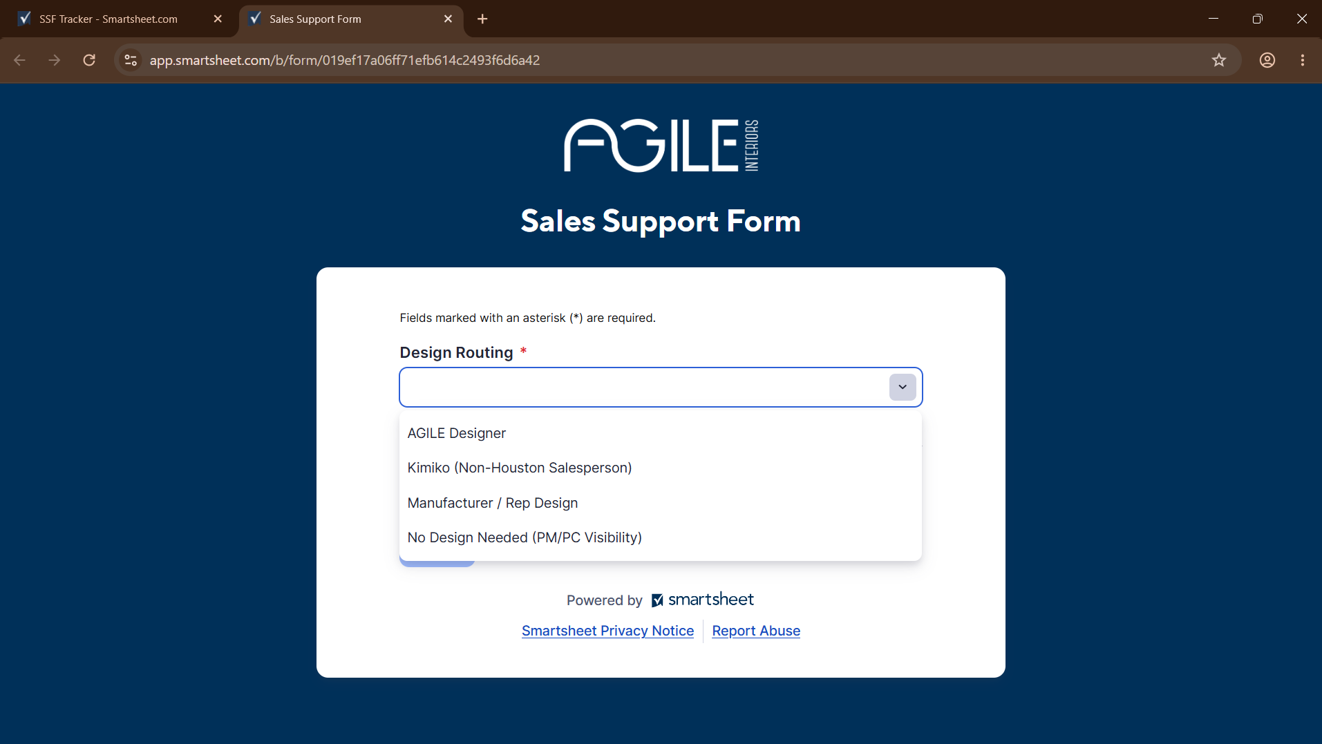 Smartsheet automation screenshot 1